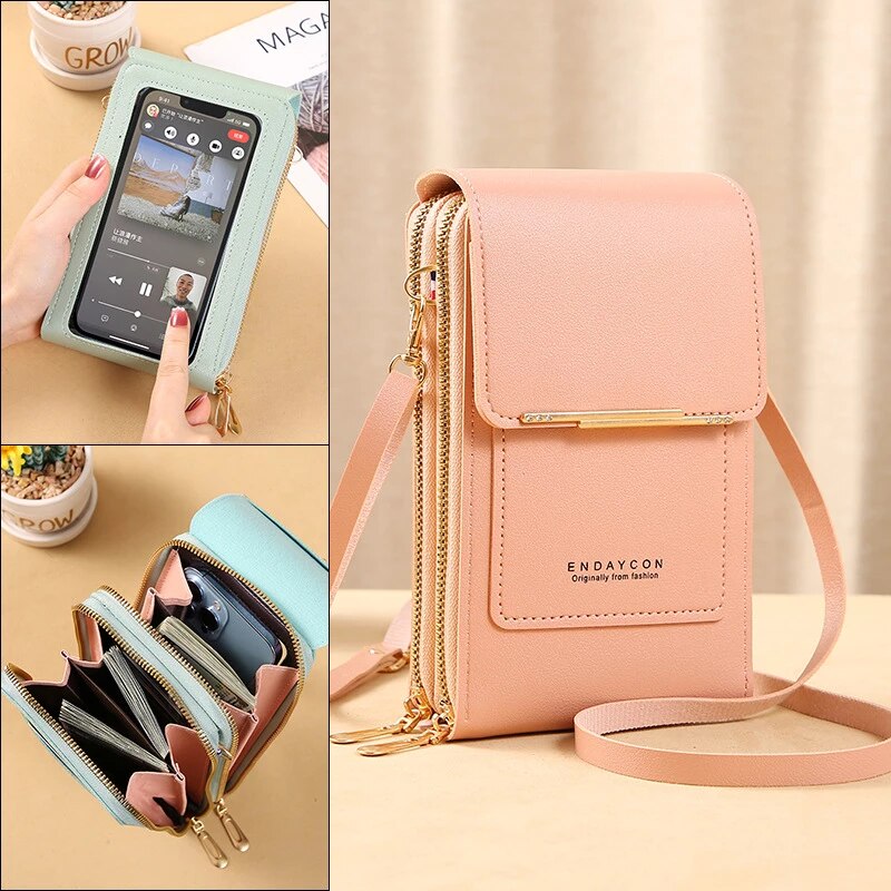 Bag 2023 Touch Screen Cell Phone Purse Wallets Soft Leather Strap Hand fashiondody Bag 2023 Touch Screen Cell Phone Purse Wallets Soft Leather Strap Hand fashiondody