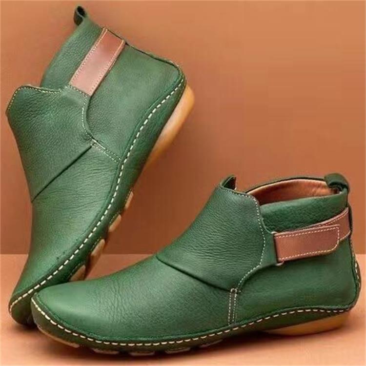 Fashion Women Boots Flats Waterproof Ankle Boots Ladies Comfortable Shoes Winter No Slip Booties Female Casual Shoes Woman