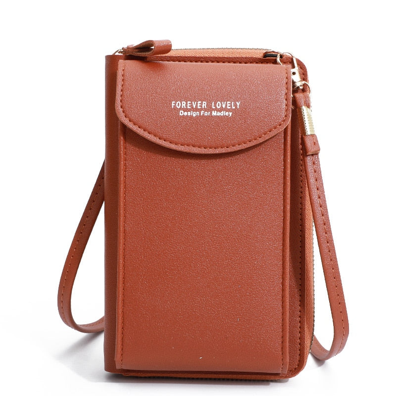 Bag 2023 Touch Screen Cell Phone Purse Wallets Soft Leather Strap Handbag Female Crossbody Shoulder Bags of Women
